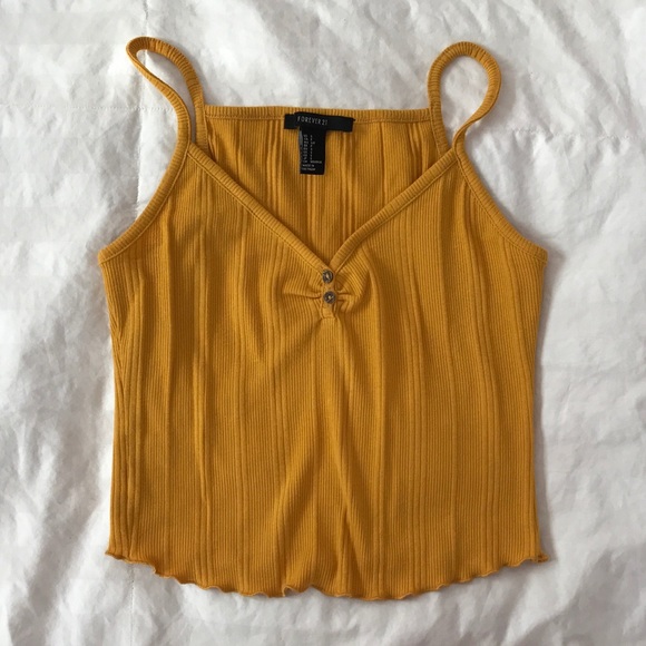 forever 21 ribbed tank top